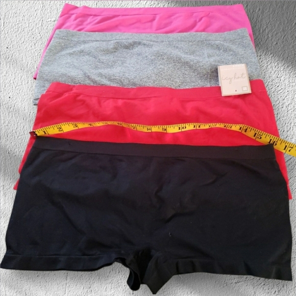 New 4 Pack Seamless Boyshort Plus 3XL - Picture 1 of 2